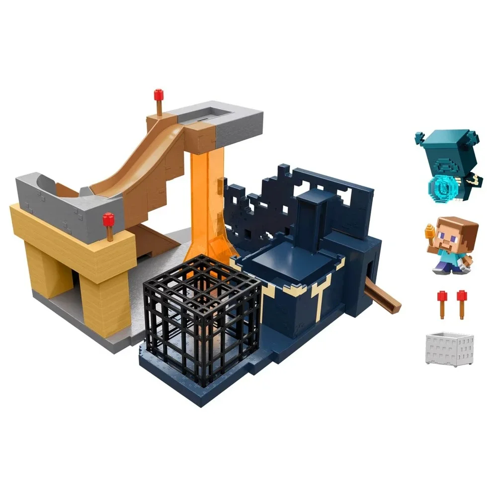 🔥Mattel HXT72 Minecraft Mini Mode Playset Rise of the Warden Set New In Box 🔥